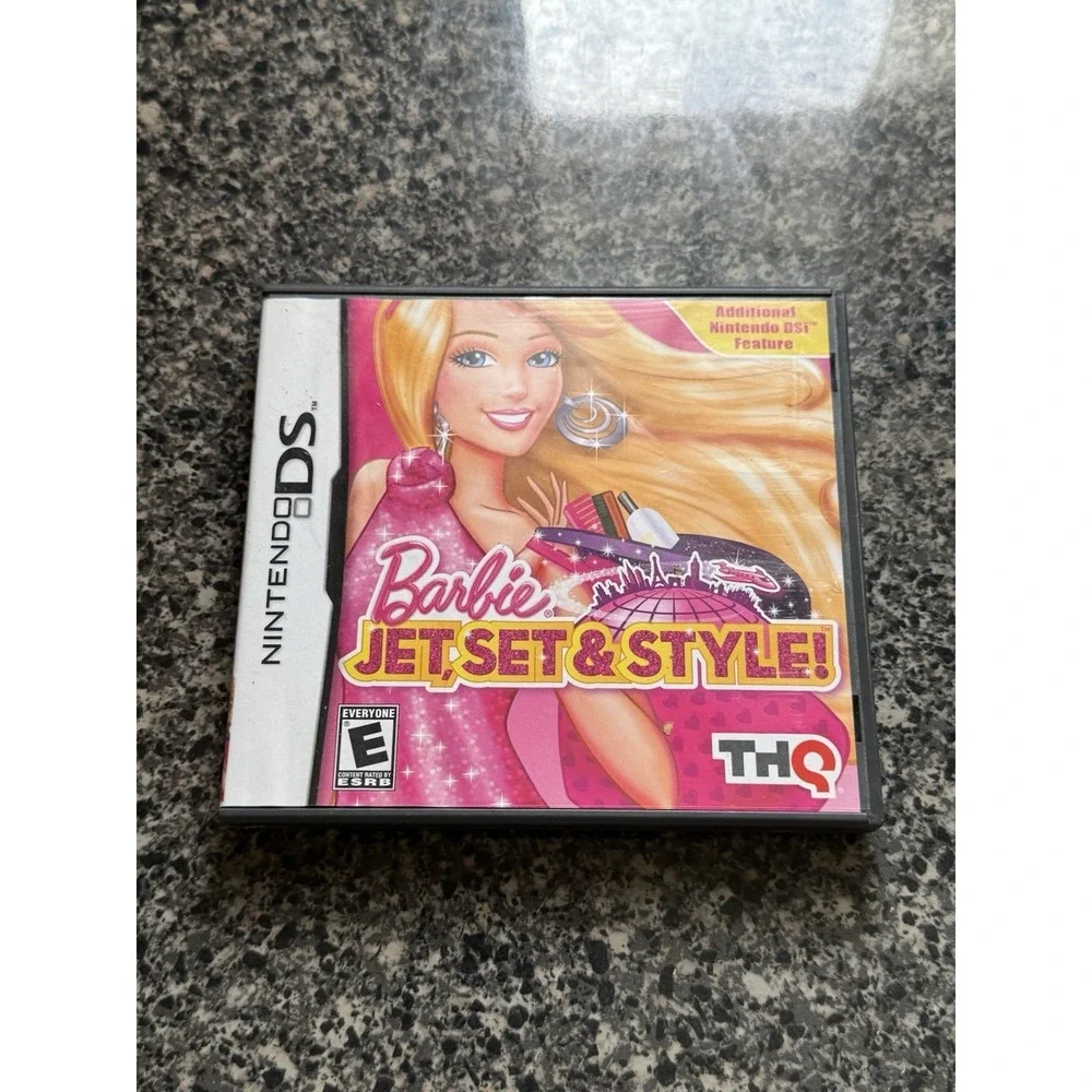 Nintendo DS Game Barbie: Jet, Set & Style (Nintendo DS) Girl Games